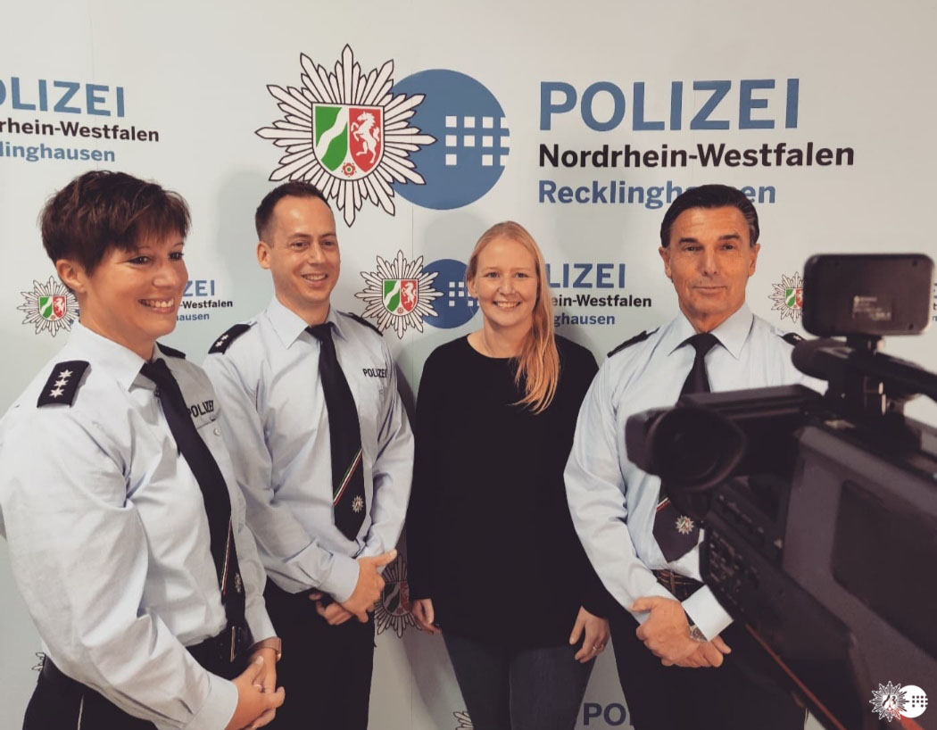 Pressesprecherinnen und Pressesprecher der Polizei Recklinghausen