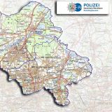 Zuständigkeitsbereich des Polizeipräsidiums Recklinghausen