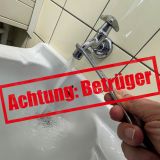 Symbolbild: Warnung vor betrügerischen Handwerkern.
