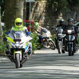 Archivbild: Am 26. Mai 2024 findet wieder eine PoliTour statt, eine gemeinsame Motorradausfahrt mit der Polizei.