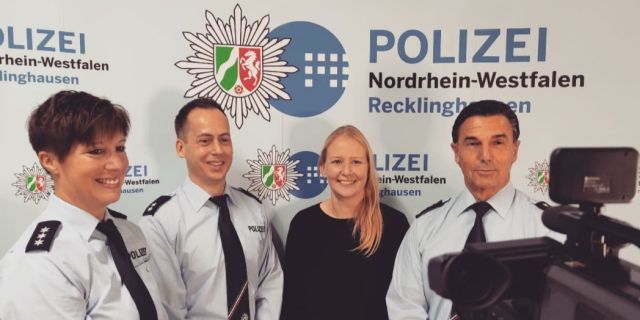 Pressesprecherinnen und Pressesprecher der Polizei Recklinghausen